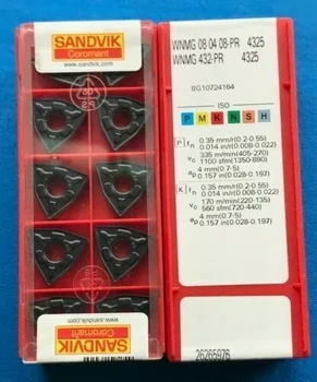 

10PCS CARBIDE INSERT WNMG080408-PR 4325