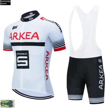 

2019 TEAM ARKEA PRO Cycling Jersey 20D Gel Bike Shorts Suit MTB Ropa Ciclismo Mens Summer Bicycling Maillot Culotte Clothing