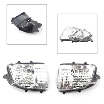 

2Pcs Car Rear Mirror Turn Signal Light Cover Lamp Lens For Volvo XC90 2007-2014 & XC70 2008-2012 31111814 31111813