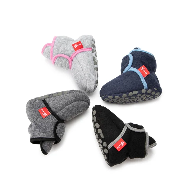 2021 New Baby Shoes Socks Baby Boy Girl Shoes Cotton Sole Soft Newborns Short Boots Toddler First Walkers Infant Crib Shoes 2