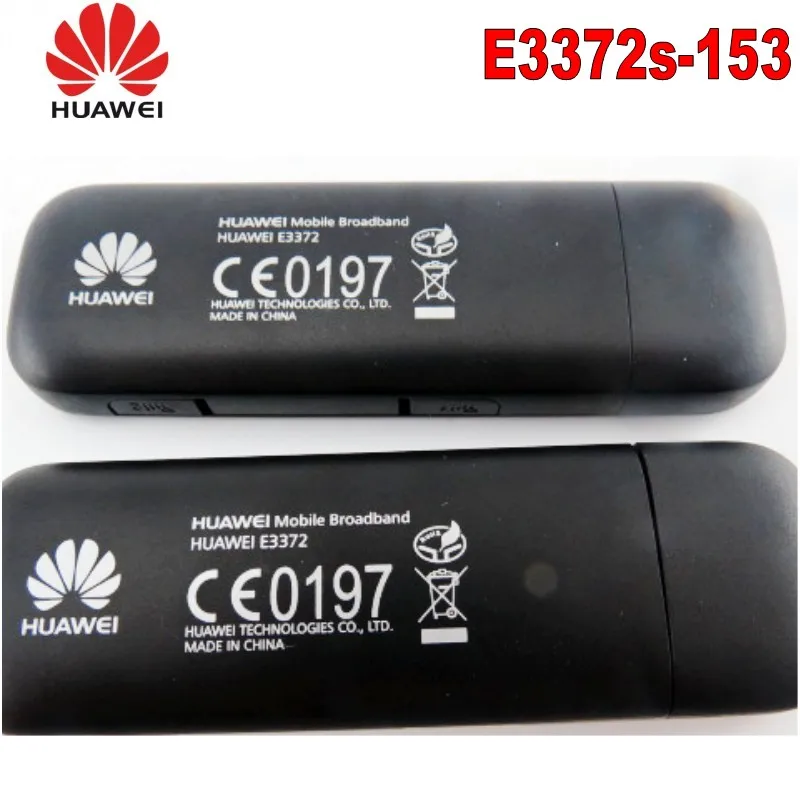 Huawei E3372s-153 150 Мбит/с huawei 4G USB модем + 2 шт. CRC9 4G внешняя антенна усилитель сигнала антенны