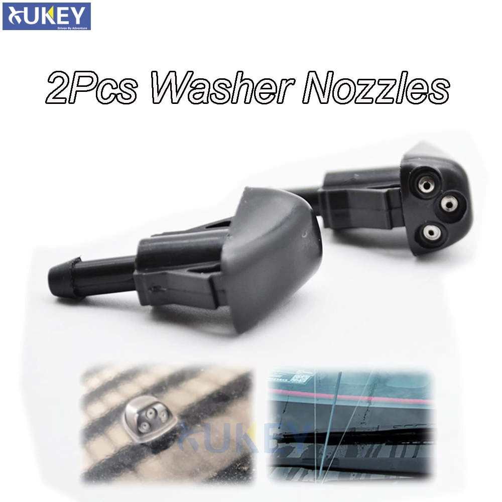 Форсунка омывателя лобового стекла Xukey 2 шт./компл. для Hyundai Santa Fe Sonata Tiburon Elantra Coupe Kia