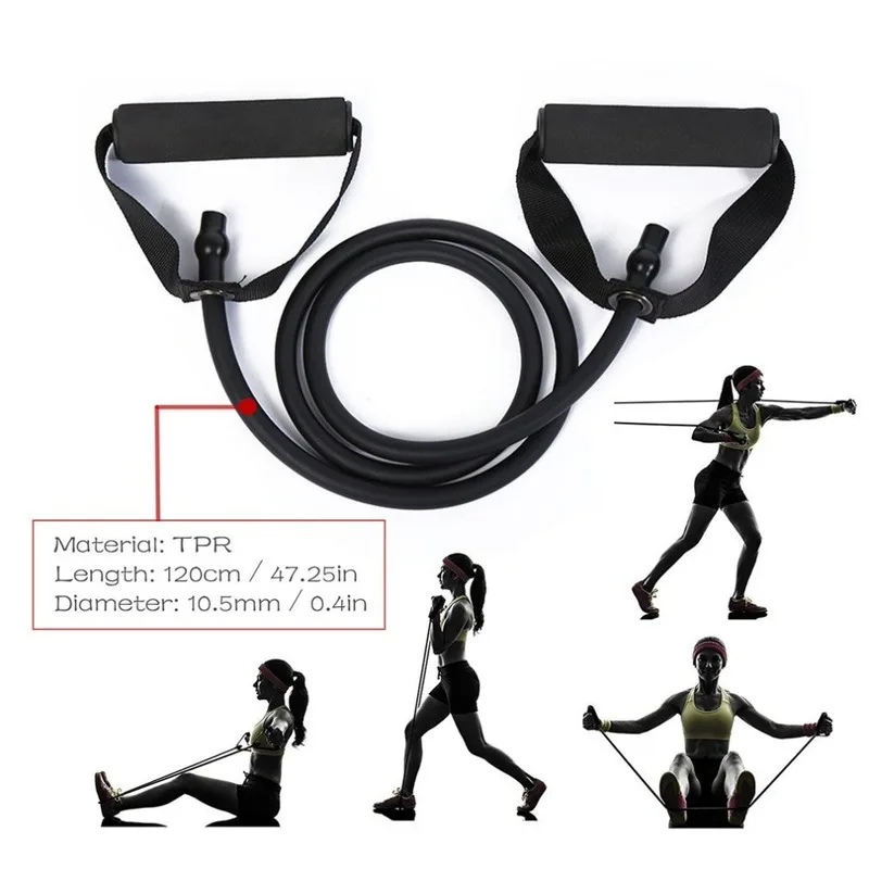 5 Levels Resistance Bands Fitness Yoga Pull Rope Rubber Expander Elastic Band Fitness Home Gym Workout Equipment resistance bands chest expander resistance band fitness tension rope resistance strap