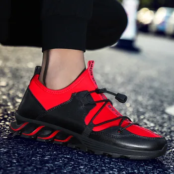 

New Arrival Men's Casual Shoes Fashionable Breathable Mesh Lace Up Men Flat Shoes Sneakers Running Shoes Tennis Feminino Zapatos