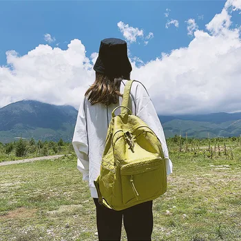 

Unisex Stone pattern Outdoor Shoulderbag Casual Zipper Large Capacity Multi-Function Backpack Wild Student Travel Bag for Female