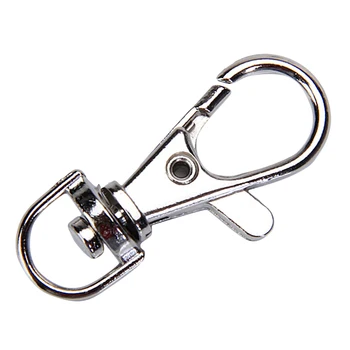 

10PCS SWIVEL CLIP FOR STRAPPING, LOBSTER BAG CLASP KEYRINGS JEWELRY FINDINGS