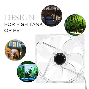 

High Quality Fish Tank Brushless Ultra Quiet Blower Cooling Fan Multi-purpose DIY PC Car Fish & Aquatic Pet Supplies