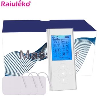 

Tens Muscle Stimulator Pulse Meridian Machine Electric Herald Acupuncture Body Massage Digital Therapy Machine Dual Channel
