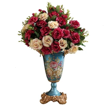 

Vase Home Furnishing A Living Room Tea Table Ornament Television Cabinet Flower Arrangement Flower Organ Wine Cabinet Ornament