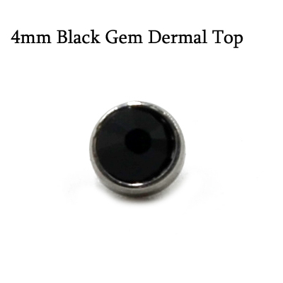 Piece 100% Titanium Micro Dermal Anchor Internally Thread Opals Zircon CZ Gem Top Piercing Skin Diver Base Body Jewelry 16G