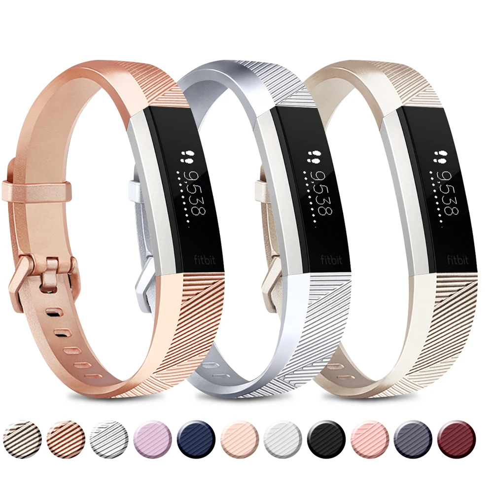 

High Quality Soft Silicone Adjustable Band For Fitbit Alta HR Band Sport Wristband Strap Bracelet For Fibit Alta HR Bracelet