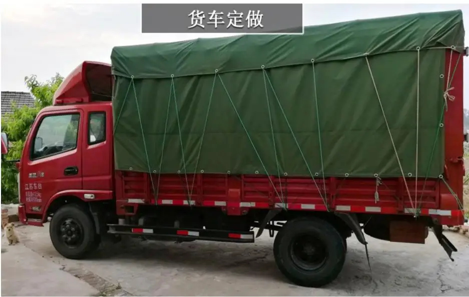 Multiple size super thick 650g/sqm sunshine protective canvas cover, truck tarpaulin,waterproof sunscreen tarp cloth Windproof