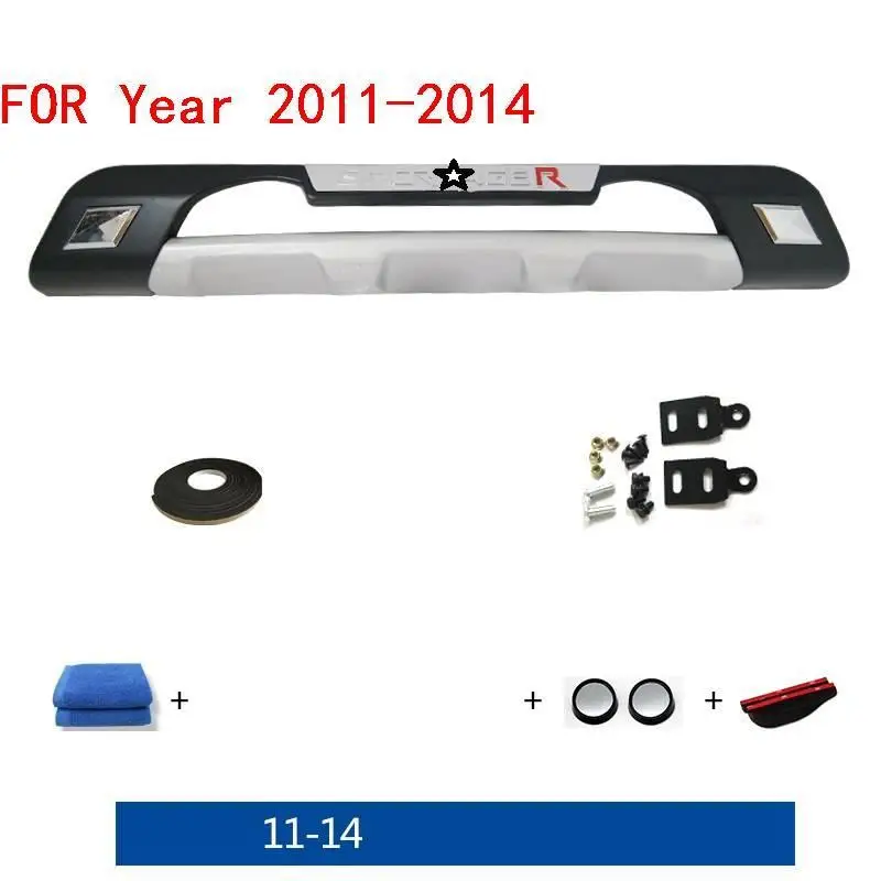 Styling Automovil Decorative Modification Tuning Rear Diffuser Front Car Lip Bumpers 11 12 13 14 15 16 18 FOR Kia Sportage