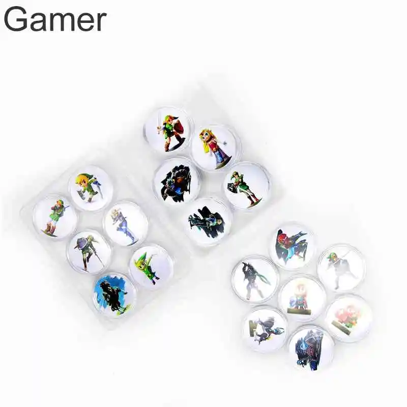 24 шт. изысканные круговые для Amiibo легенда о Зельде дыхание диких NFC игровые карты