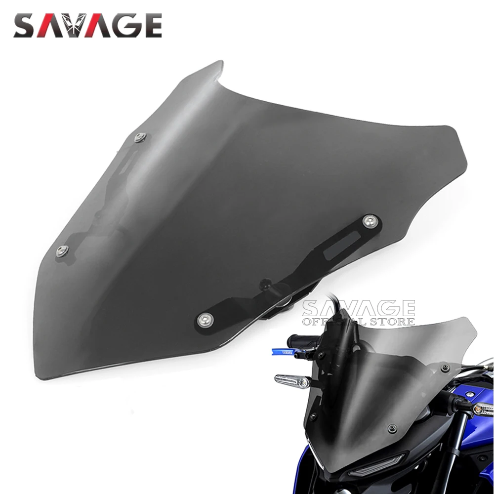 Ветровое стекло для YAMAHA MT25 MT03 2021 2022 ветровое дымовой MT-25 MT-03 аксессуары мотоциклов