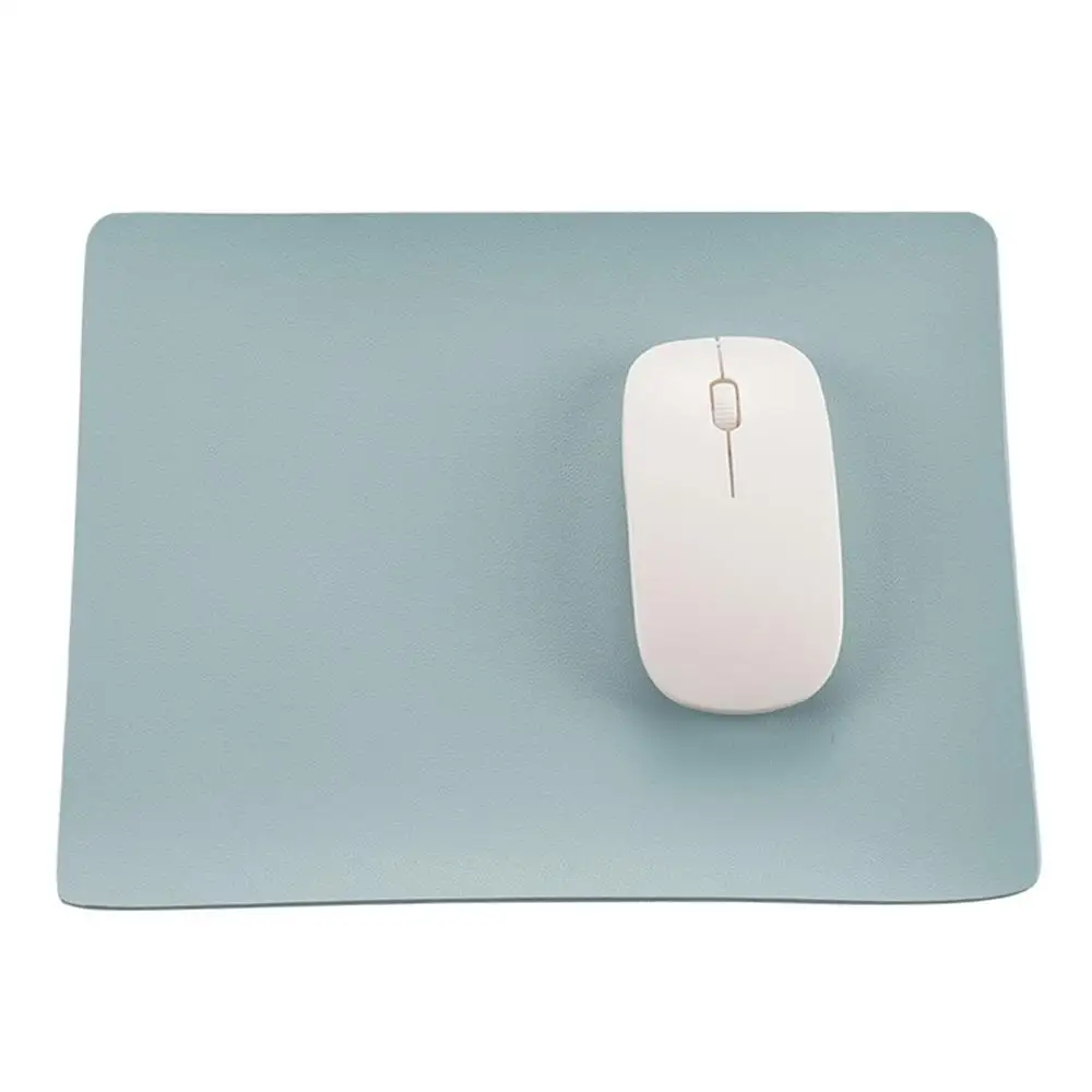 Anti-slip Leather Mouse Pad for gaming desk cushion Pad Universal comfortable home Office PC laptop Accessories