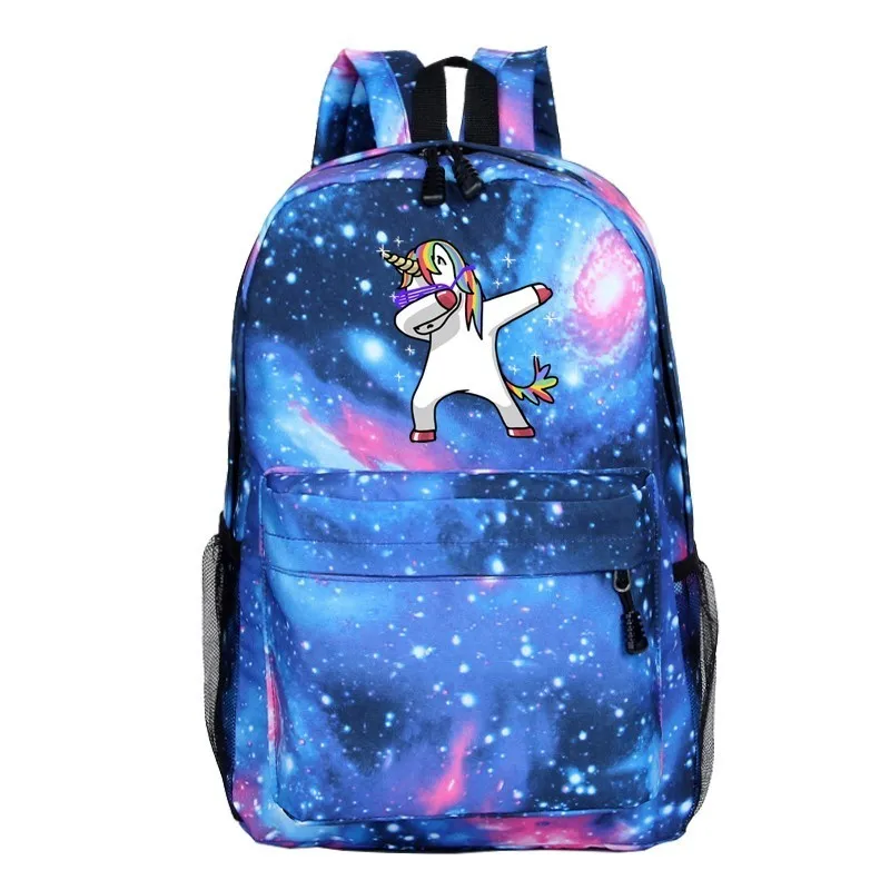 8 Классический Mochila рюкзак с единорогом Для мужчин 4 Тип Sac A Dos Femme на молнии школьный портфель с анимэ; модная мягкая сумка Masculina Супер Марио - Цвет: 8