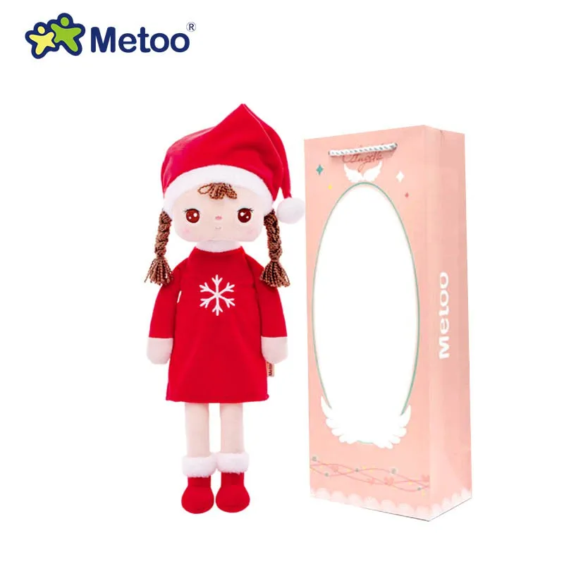 В коробке Metoo Angela Presale плюшевые игрушки Рождественские куклы игрушки для девочек для детей прекрасный Рождественский подарок