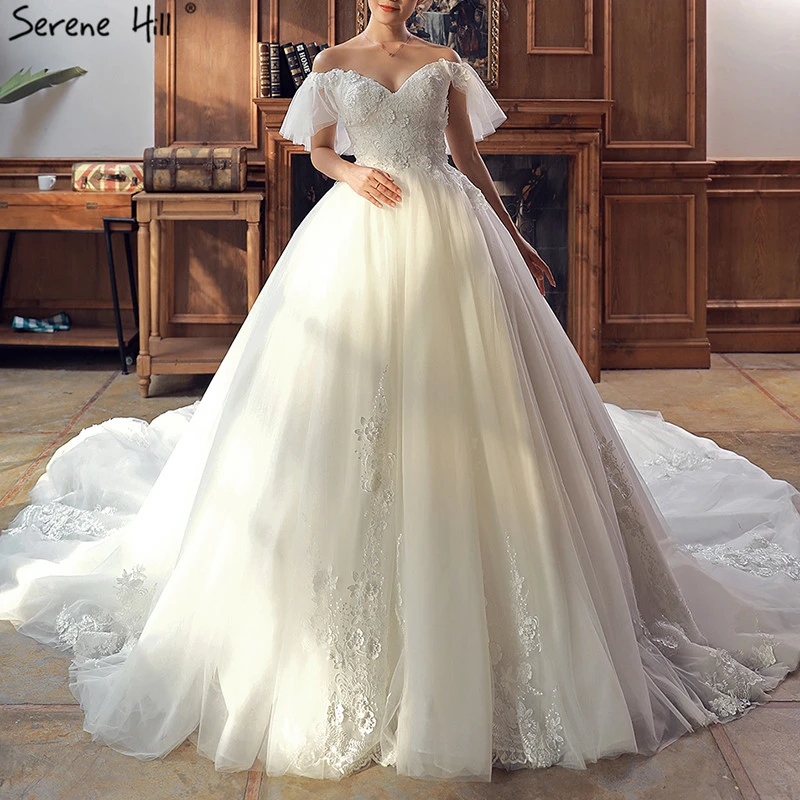 Vestido de novia hecho a mano flores, estilo princesa, Vintage, elegante, gama alta, a moda, C66611, 2019|Vestidos de novia| - AliExpress