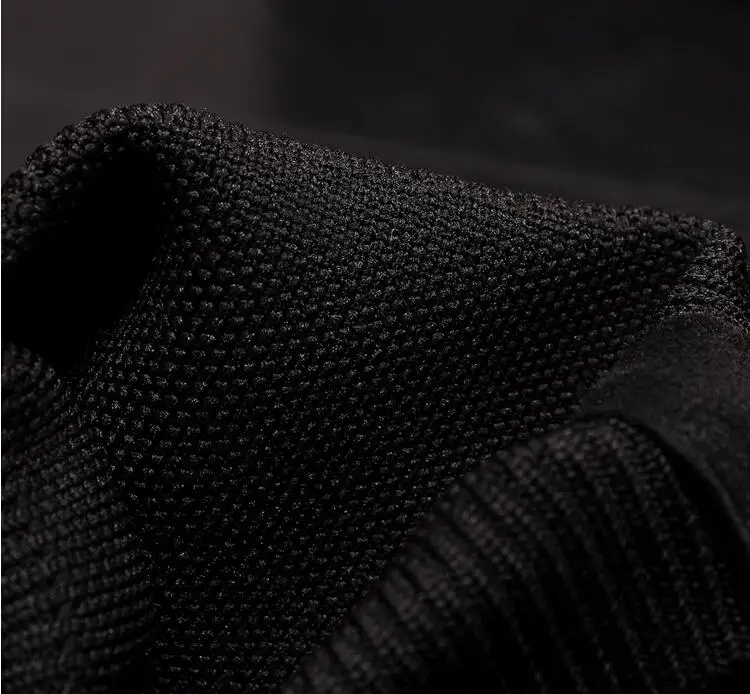 autumn mens high tops Designer Knitted socks shoes light bottom hip hop trend men's Casual Shoes Men's Sneakers Ankle boots - Цвет: black shoes