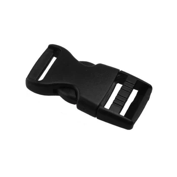 

10pcs Quick Adjustable Backpack School Bag Plastic Survival Safety Side Release Contoured Curve Buckle Durable Bracelets