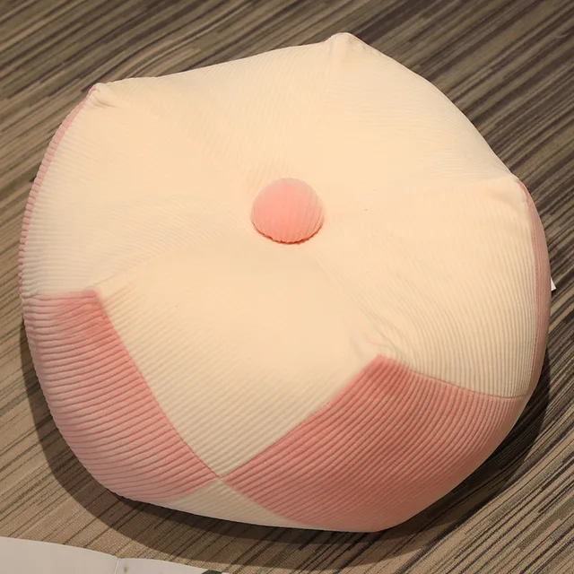 Kawaii Stripes Dumplings Plush Toy Baby Toys Kid Toys Plush Pillow Cushion Girl Christmas Gifts Toys for Children Home Decor