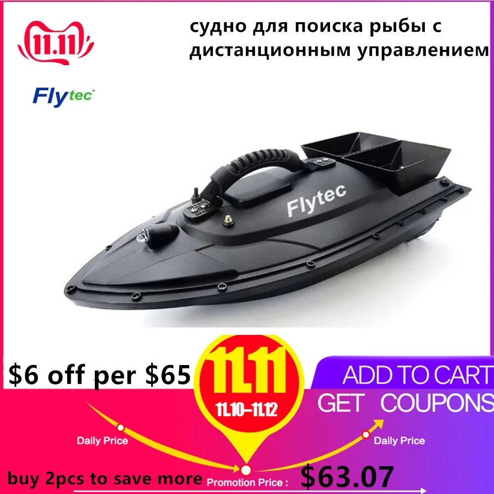 

Flytec 2011-5 2011-15A RC Boats Remote Control Toy Fish Finder Fish Boat Fishing Bait Boat RC Ship Speedboat RC Toys Xmas Gifts
