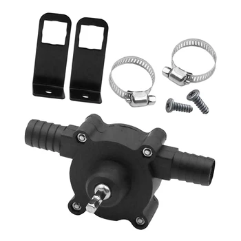 

Electric Drill Pump Self Priming Transfer Pumps Oil Fluid Water Pump Portable Round Shank Heavy Duty Self-Priming Hand