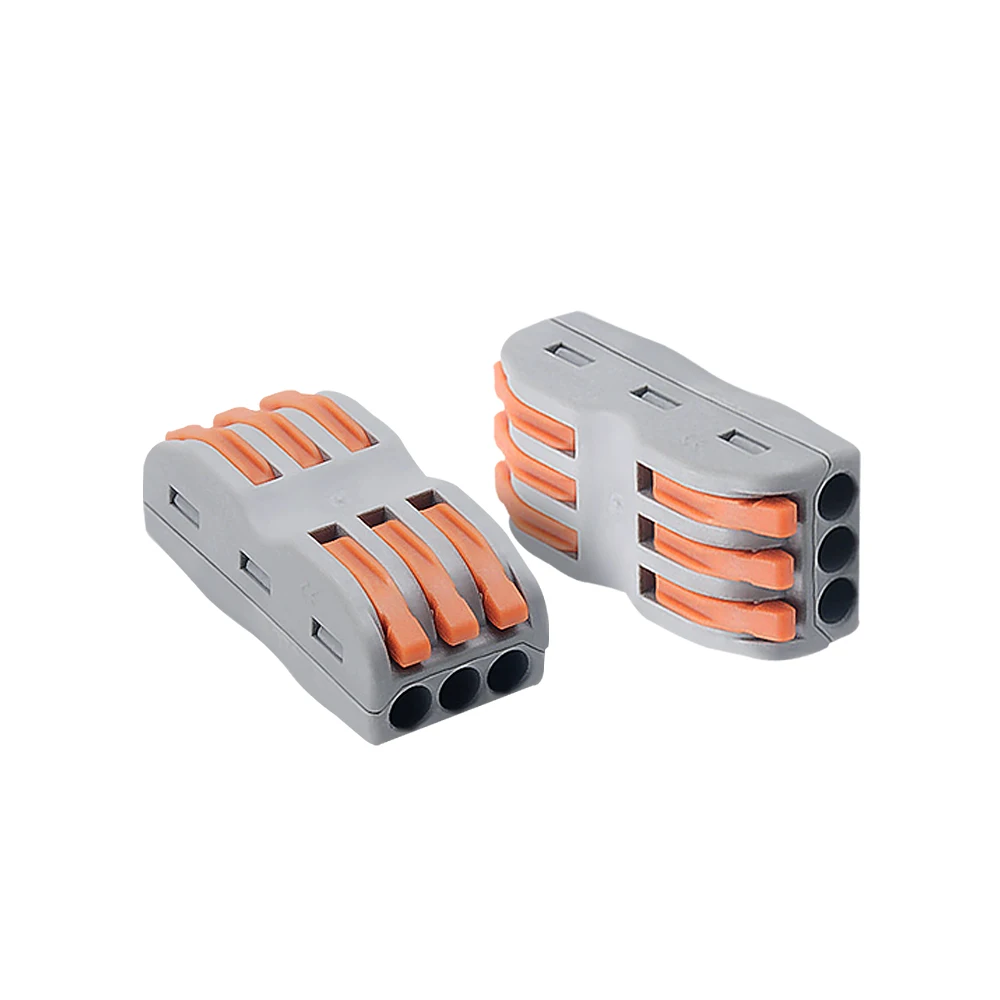 1/10/30pcs mini fast wire Connectors Universal Compact Wiring Connector push-in Terminal Block PCT-212 213 214 215 SPL-2 SPL-3