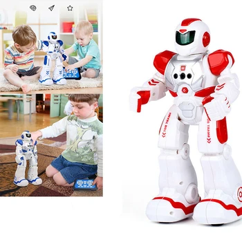 

Remote Control Robot Smart Action Walk Sing Dance Action Figure Gesture Sensor Smart Robot Toys Gift for children