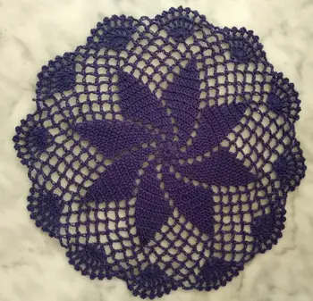 

Modern Coasters Christmas Placemats Cup Mat Kitchen Doily Table Mats Wedding Place Mats 30cm Round Placemat Crochet Yarn Pad