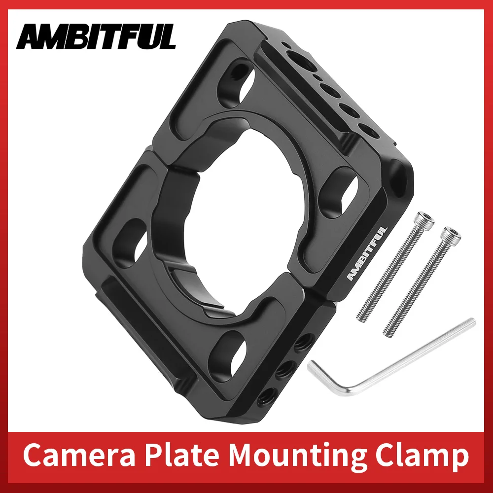 Монтажный зажим AMBITFUL для DJI Ronin S Gimbal с резьбовыми отверстиями 1/4 3/8 крепления