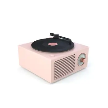 

Portable Bluetooth Speaker Retro Mini Portable Wireless Bluetooth Speaker USB/TF Card Music Player HIFI Subwoofer Speaker Color