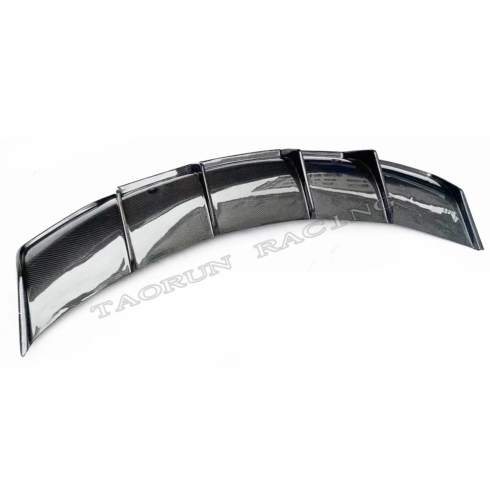 Model 3 Carbon Fiber Rear Bumper Lip Diffuser Protector for Tesla Model 3 Sedan 4 Door UP