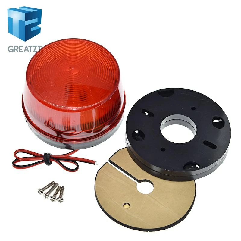 TZT SL 79 DC12V светодиодная сигнальная лампа светофора стробоскопические сигнальные