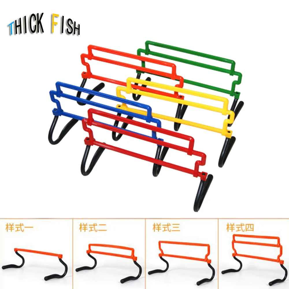 5PCS 15/20/25/30CM Foldable Assembled Removable Football Soccer Training Equipment Barriers Frame Footwork Hurdle Agility