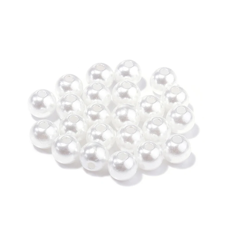 Colorful Acrylic Pearl Beads