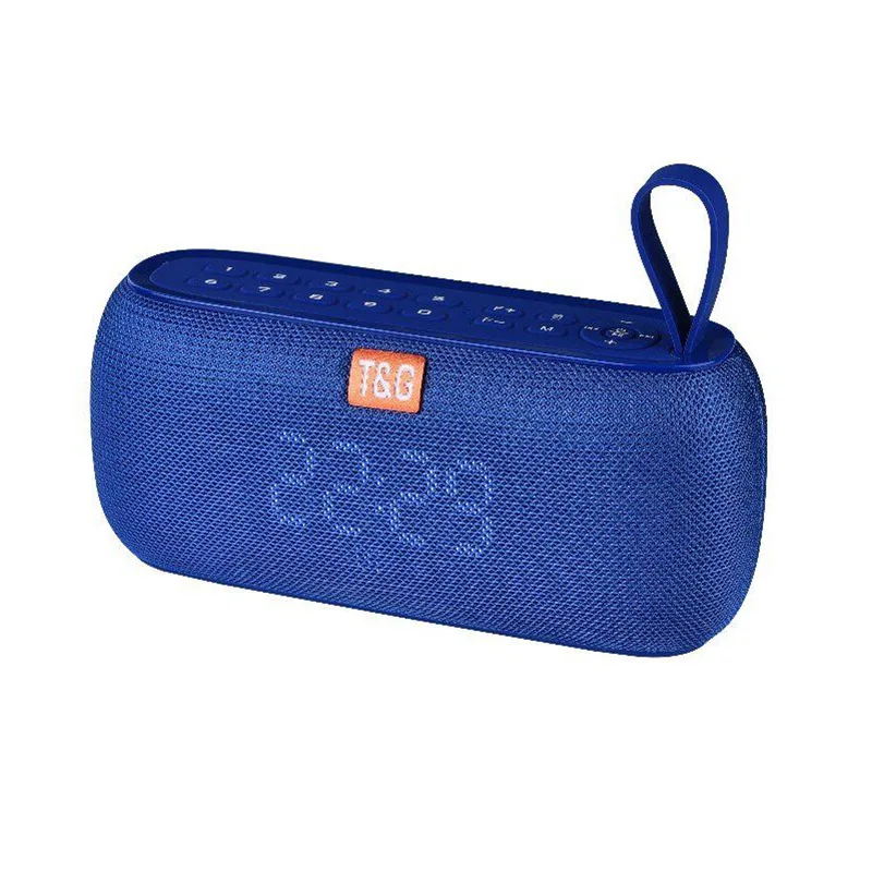 New Portable Speakers Bluetooth Alarm Clock Temperature Display Bass Digital Choose Song Waterproof TG177 Wireless Loudspeaker New Portable Speakers Bluetooth Alarm Clock Temperature Display Bass Digital Choose Song Waterproof TG177 Wireless Loudspeaker
