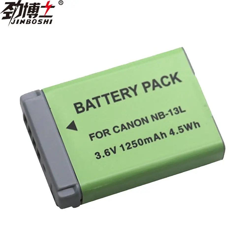 1X1250 mAh NB-13L NB13L NB 13L Цифровая камера Литий-ионный аккумулятор для Canon G7 X Mark II G7X PM165 G5 X G5X G9 X G9X SX620 SX720 HS