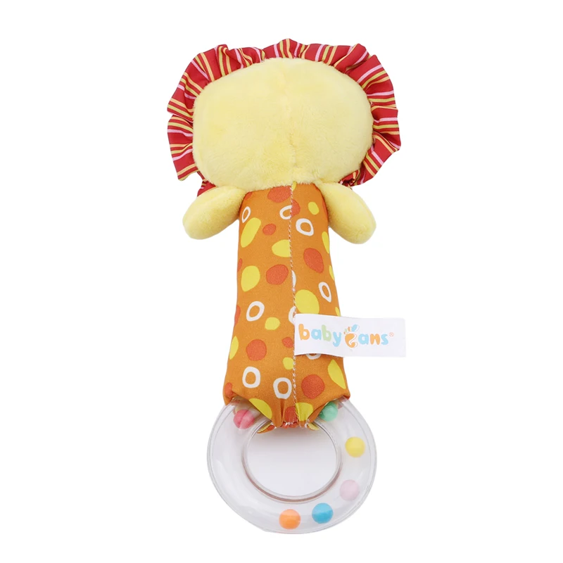 0-12 месяцев, детские игрушки-животные, мягкая плюшевая погремушка Bebe, детская кровать, колокольчик, пищалка, игрушка, детские развивающие мобильные музыкальные игрушки