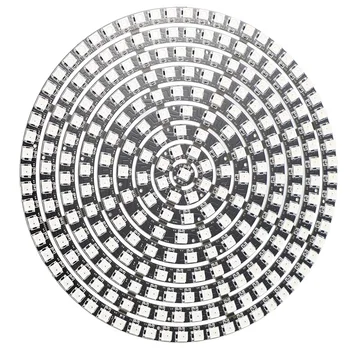 

WS2812 SK6812 Radius 170mm LED Ring 5050 DC5V DIY LED Ring Built-In RGB Addressable LED Ring 241 Bits LEDs
