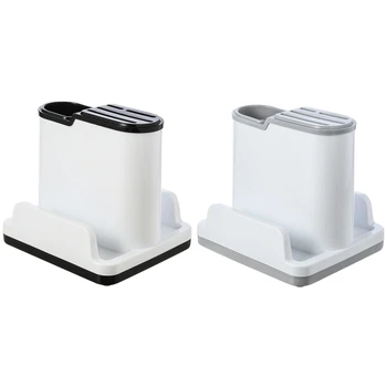 

OODTY Multifunctional Cutting Board Chopsticks Knife Block Stand Holder Kitchen Storage Shelf Rack Utensils Organizer