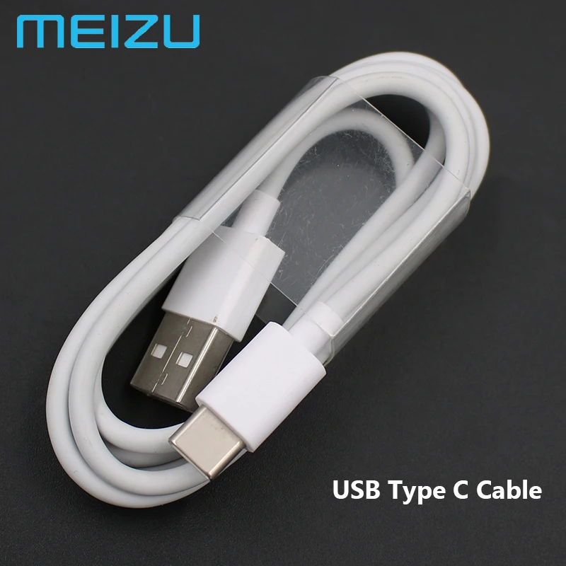 Оригинальное быстрое зарядное устройство MEIZU Type C QC3.0 кабель для быстрой зарядки и