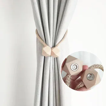 

Magnetic Curtain Tieback High Quality Holder Hook Buckle Clip Tie Back Curtain Decorative Home Accessorie