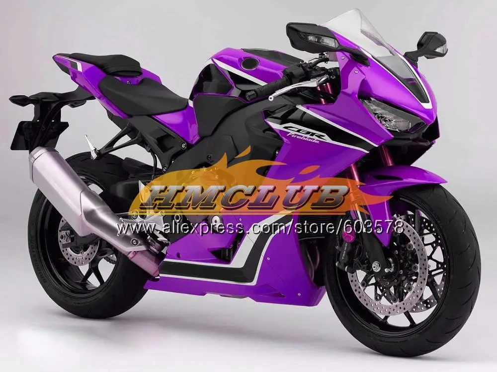 Впрыска+ бак для HONDA CBR1000 RR CBR 1000 RR серебристый красный 128CL. 2 CBR 1000RR CBR-1000RR CBR1000RR 17 18 обтекатели - Цвет: No. 20 Gloss purple