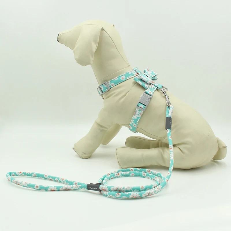 

Pet Dog Harnesses Lead Set Puppy Soft Reflective Walking Running Leashes Lead Safety Control Pet Harness