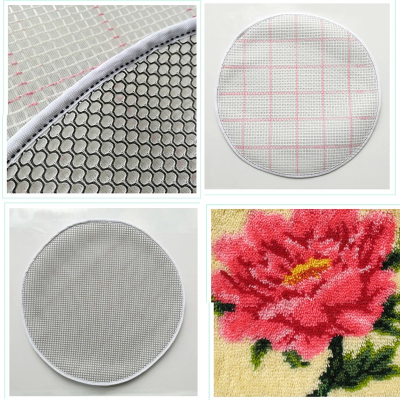 Kit Crochet Ours HOLEMZ - Tapis DIY 49,5x38 Cm - Animaux