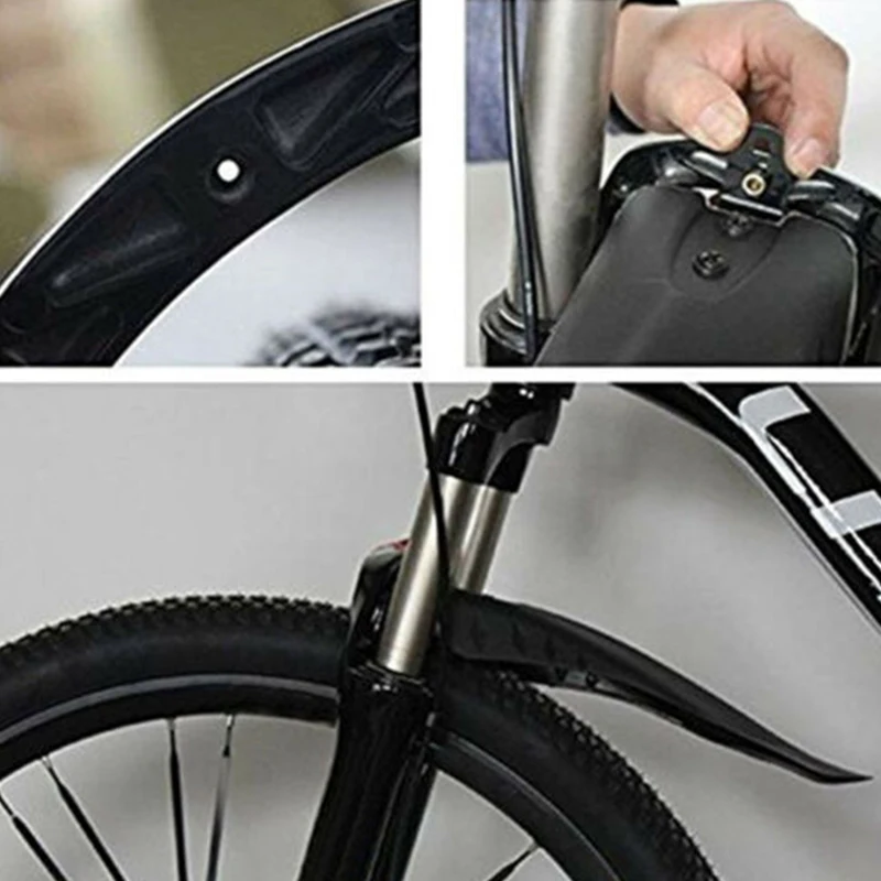 Новые 2 шт Ласточка Хвост MTB части велосипед крыло крылья велосипед крылья Передние Задние SD669