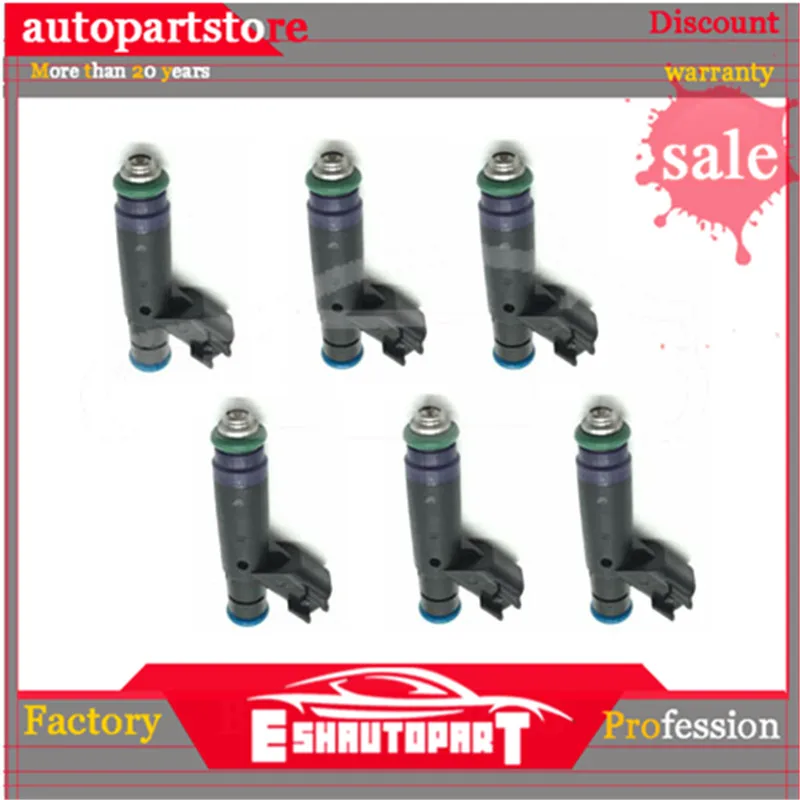 6x OEM Siemens Топливные форсунки для Mercury Monterey 4.2L, для Ford Freestar 3,9, 4.2L