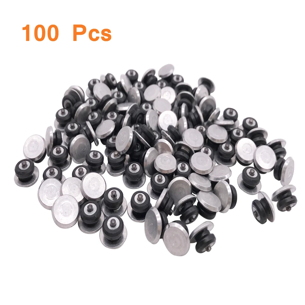 

Universal Car Wheel Tyre Snow Spikes Studs Anti-Slip Skid Falling Spikes Wheel Tyres 100PCs for Car Motorcycle Bicycle